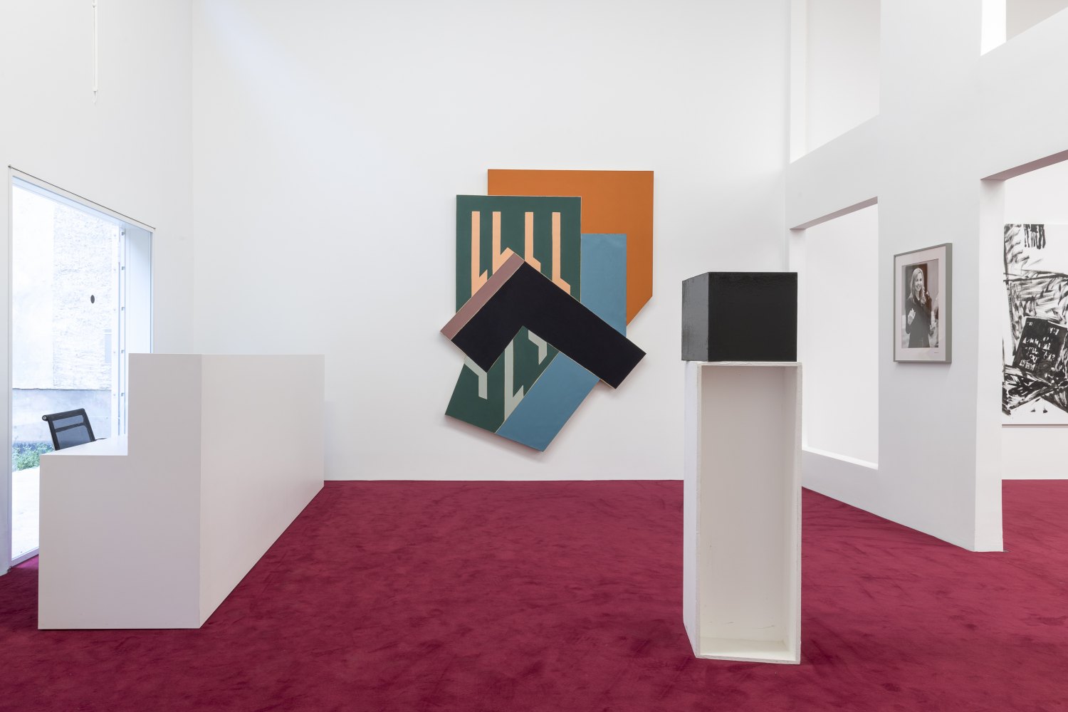 The Vitalist Economy of Painting curated by Isabelle Graw Installation view, Galerie Neu, Berlin, 2018