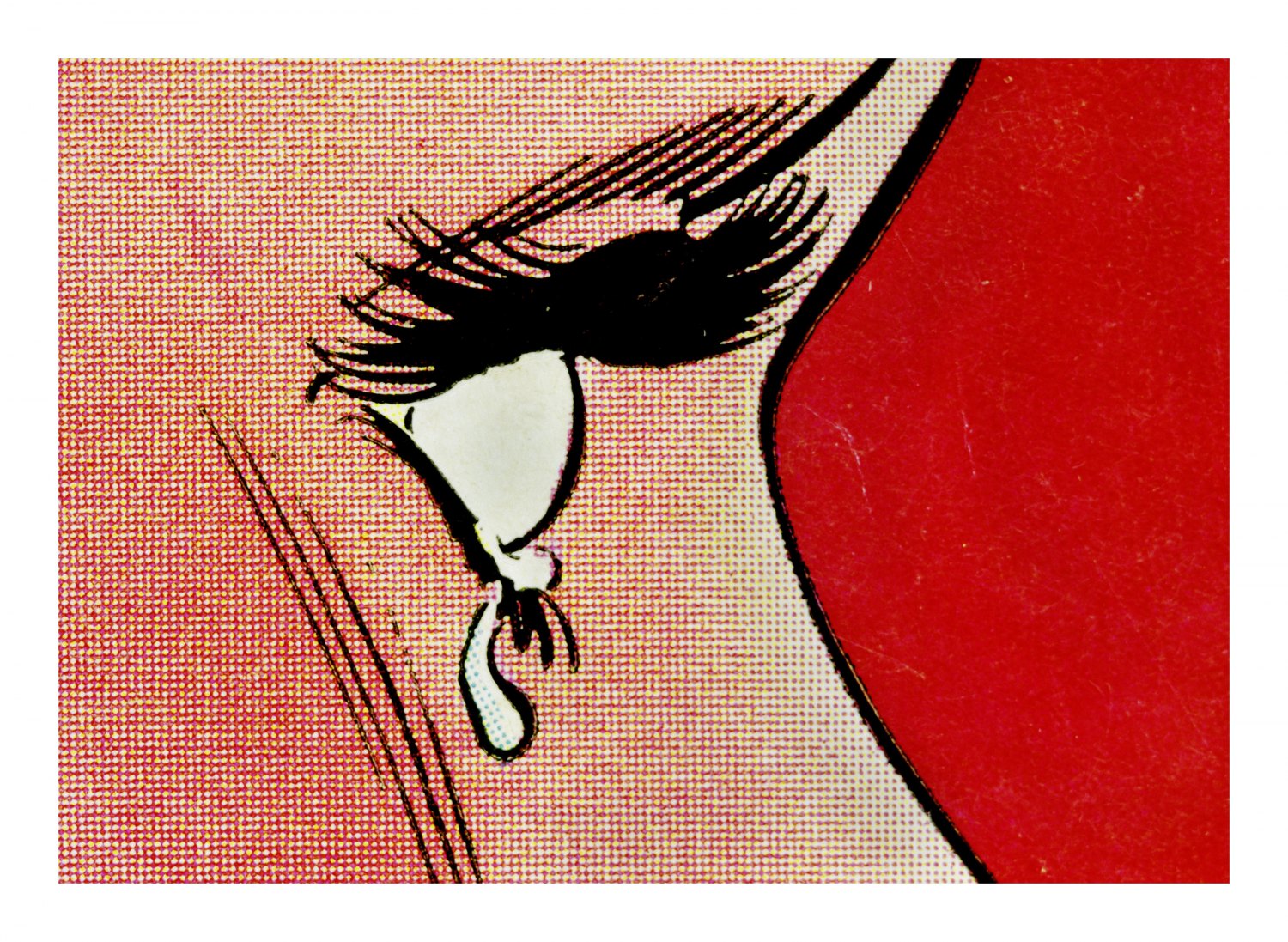 Anne Collier Woman Crying (Comic) #3, 2018 C-print, 126 x 175 cm