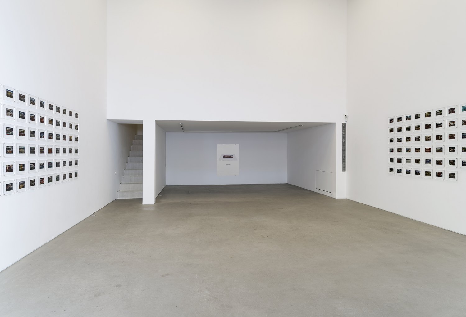 Installation view, John Knight, Worldebt, Galerie Neu at The Intermission, Piraeus, 2019