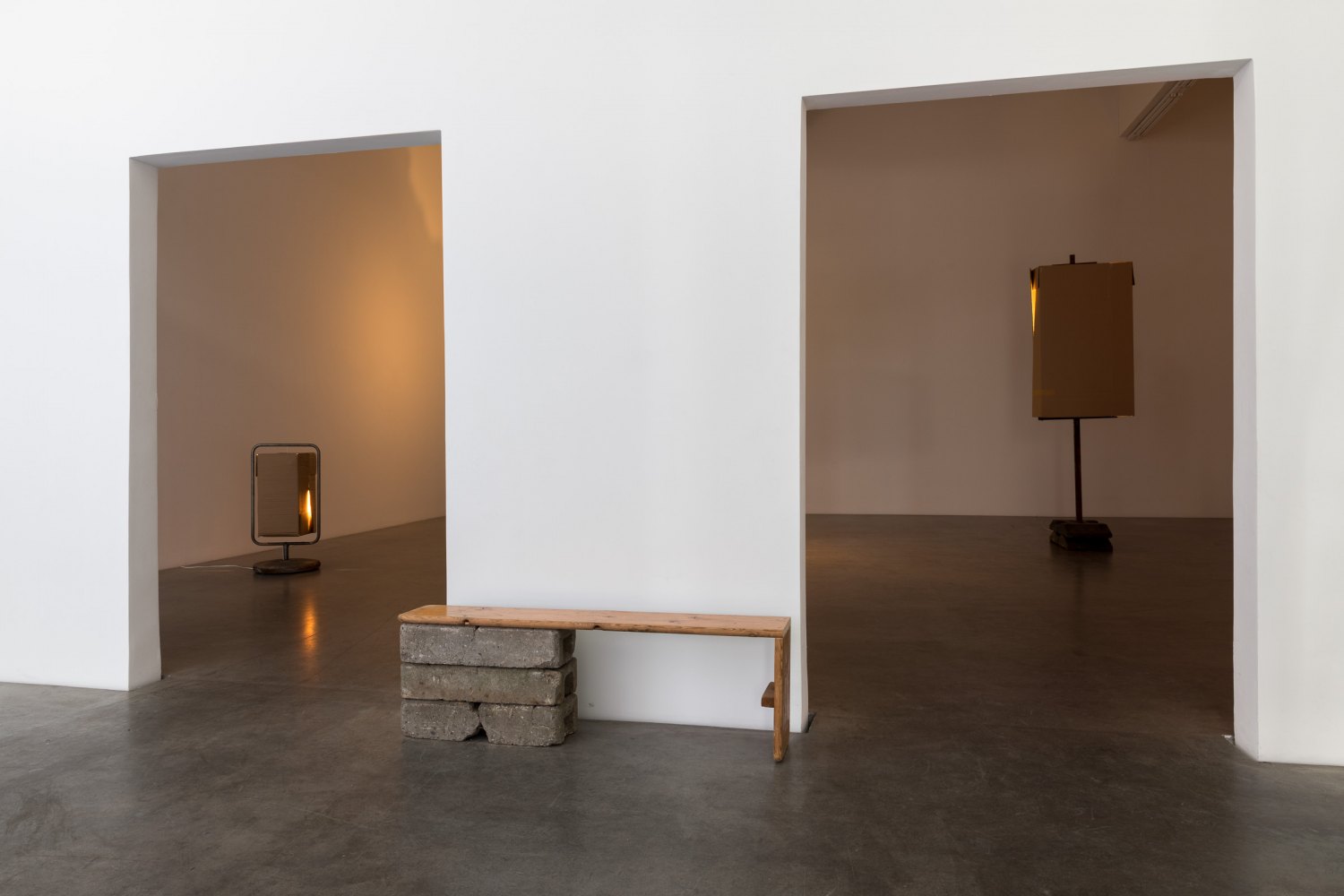 Installation view, Klara Lidén, Berlin Fall, Galerie Neu, Berlin, 2019