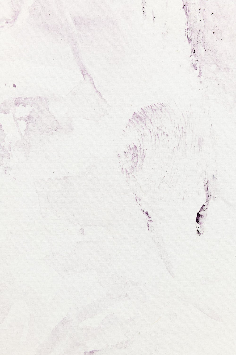 Snail Enigma 10, 2020, Tyrian purple on canvas, 80 x 67 x 2 cm, detail