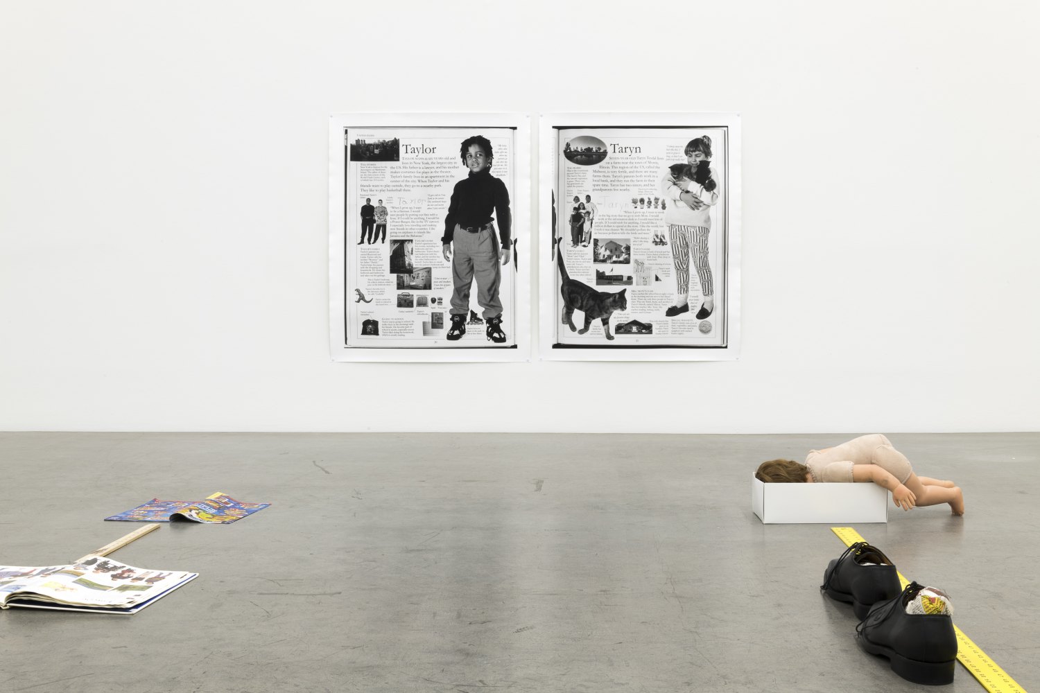 Installation view, Win McCarthy, RULER, Galerie Neu, Berlin, 2021 