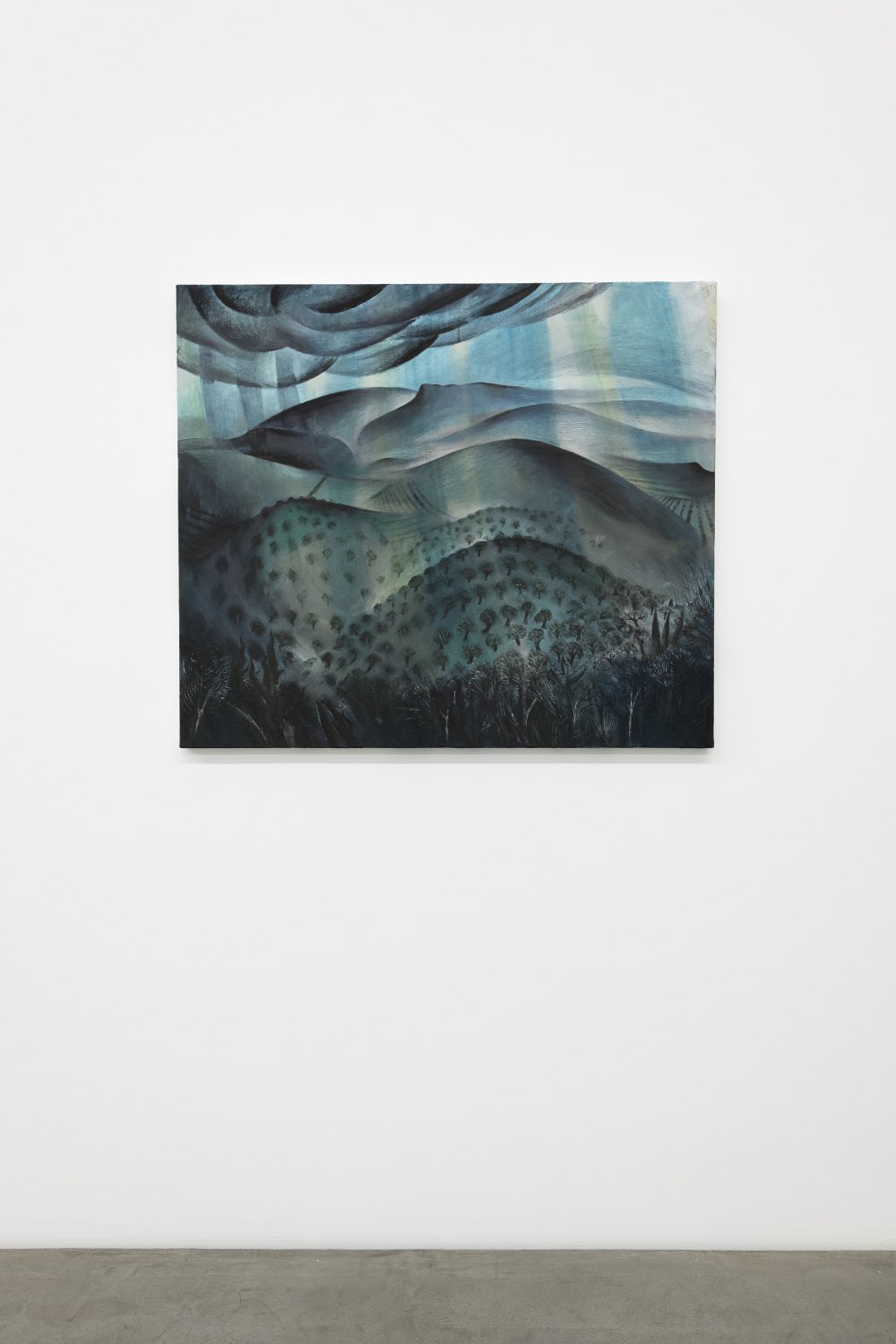 Rain, 2022 Oil on canvas 95.5 x 111 cm 