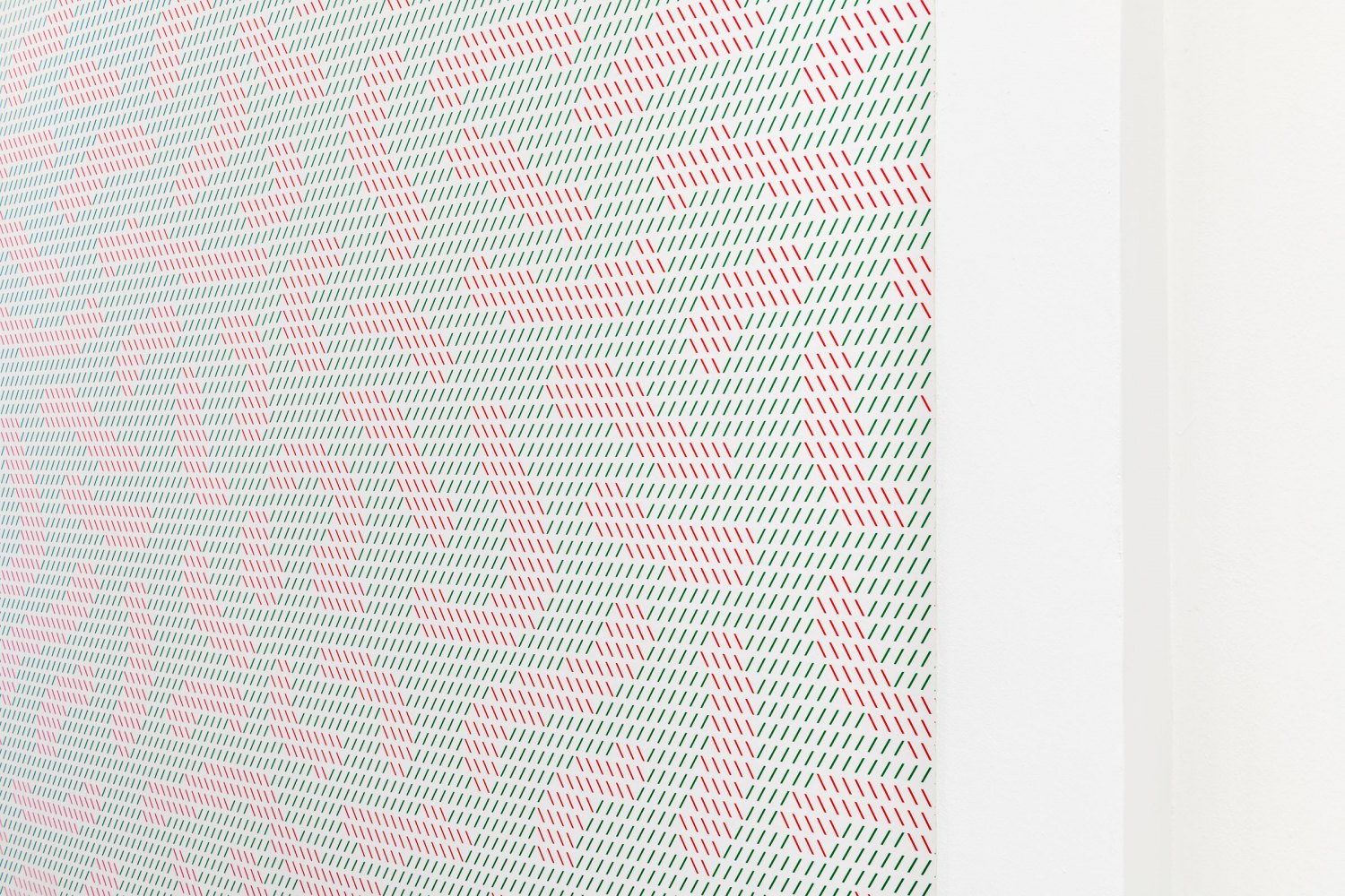 Installation view, Florian Hecker, Templextures, Galerie Neu, Berlin, 2022