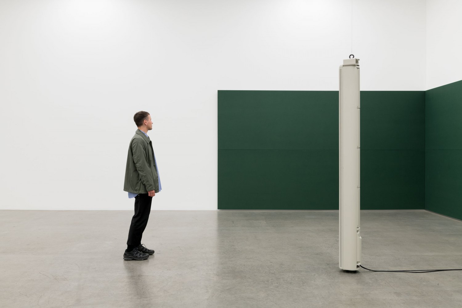 Installation view, Florian Hecker, Templextures, Galerie Neu, Berlin 2022
