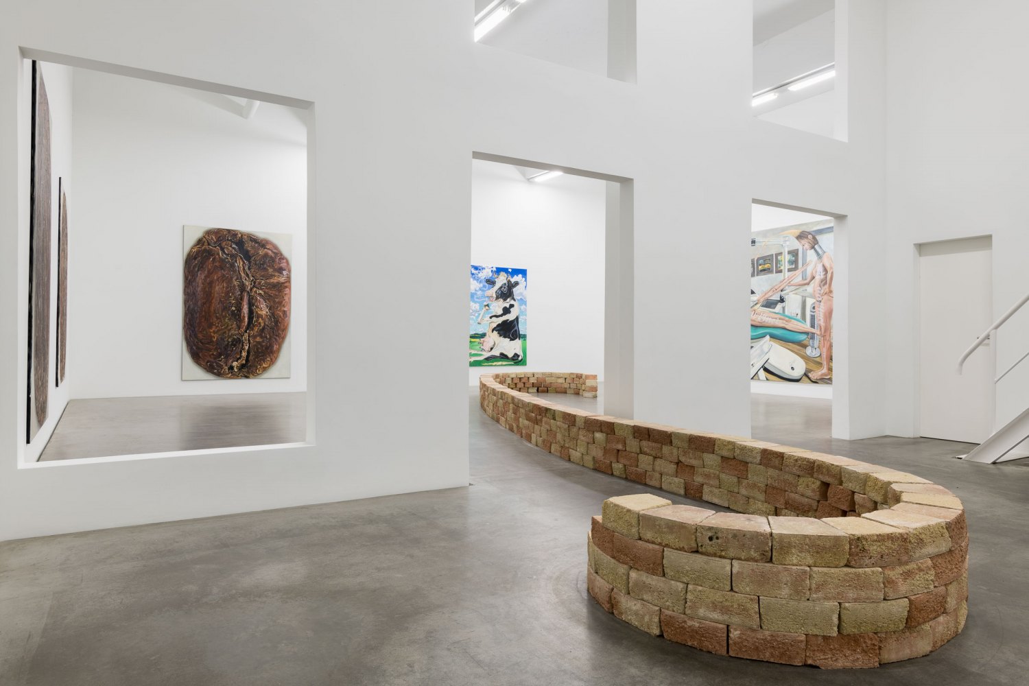 Installation view, Jana Euler, Das Investment, Galerie Neu, 2023