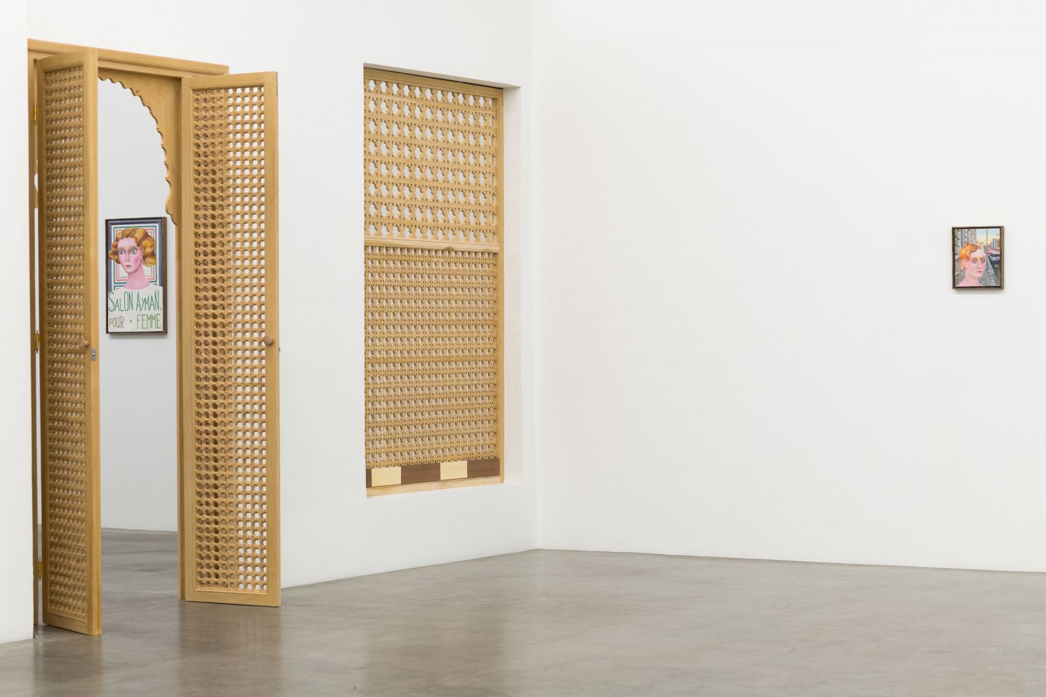 Installation view, Katharina Wulff, Guten Morgen, du Schöne, Galerie Neu, 2024