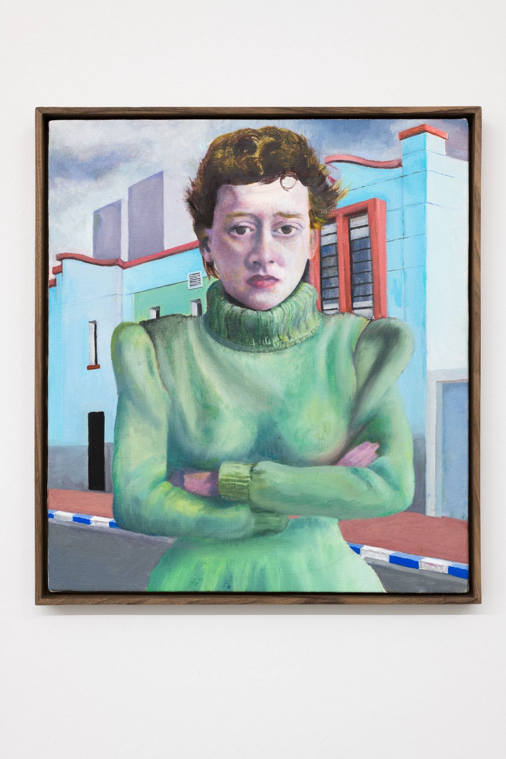 Frieda, 2023 Oil on canvas 45 x 40.5 x 3.5 cm