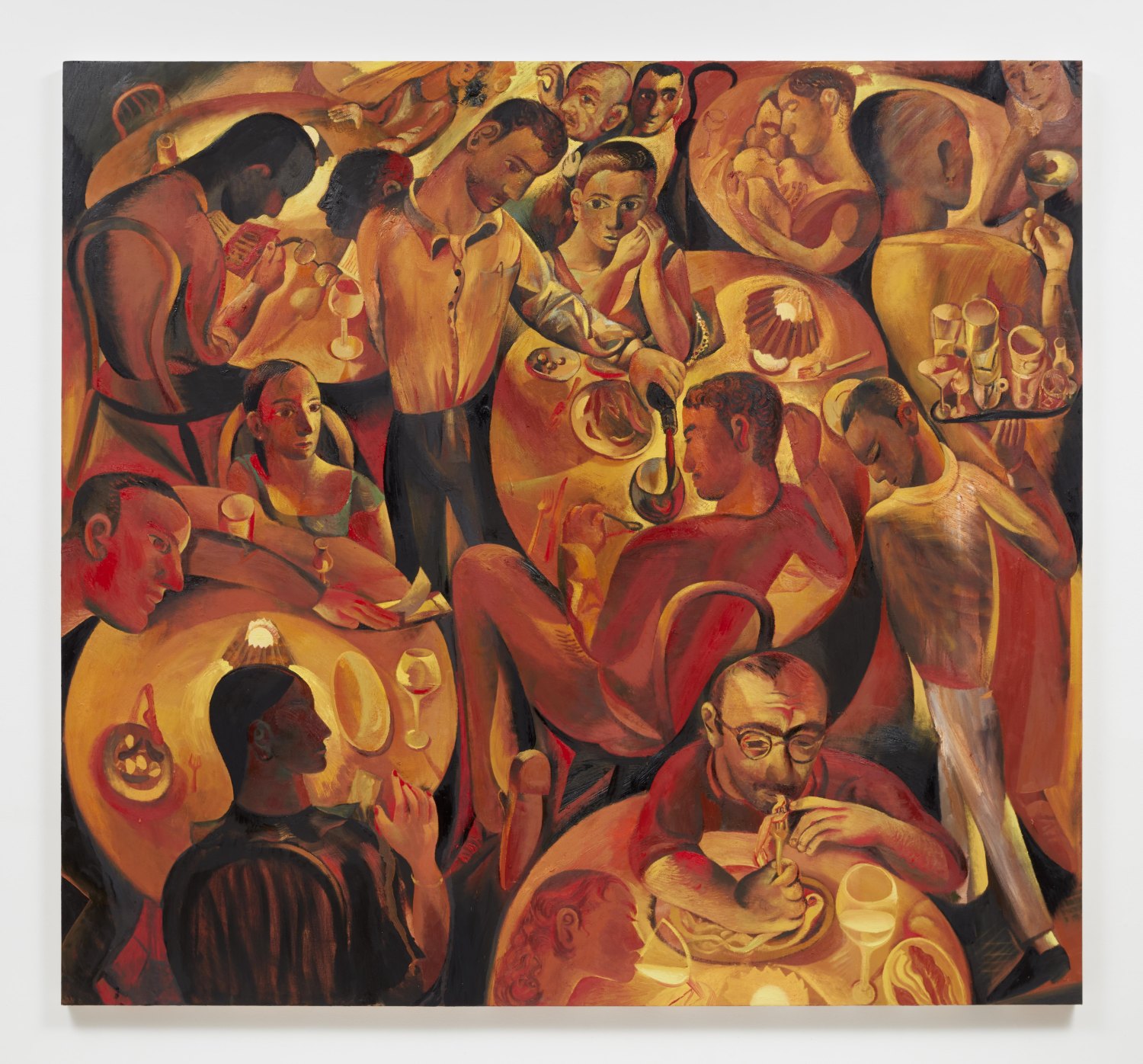 Louis Fratino Wine, 2024 Oil on canvas 195.5 x 211&nbsp;cm