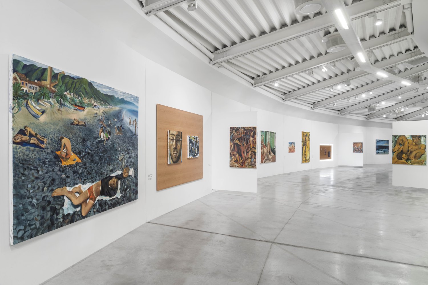 Louis Fratino Satura Installationview, Centro Pecci, Prato, 2024 Photo: Alessandro Saletta - DSL Studio 