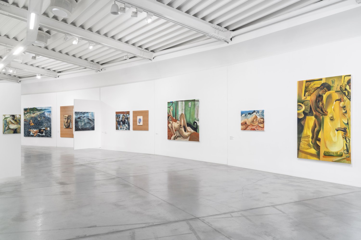 Louis Fratino Satura Installationview, Centro Pecci, Prato, 2024 Photo: Alessandro Saletta - DSL Studio 