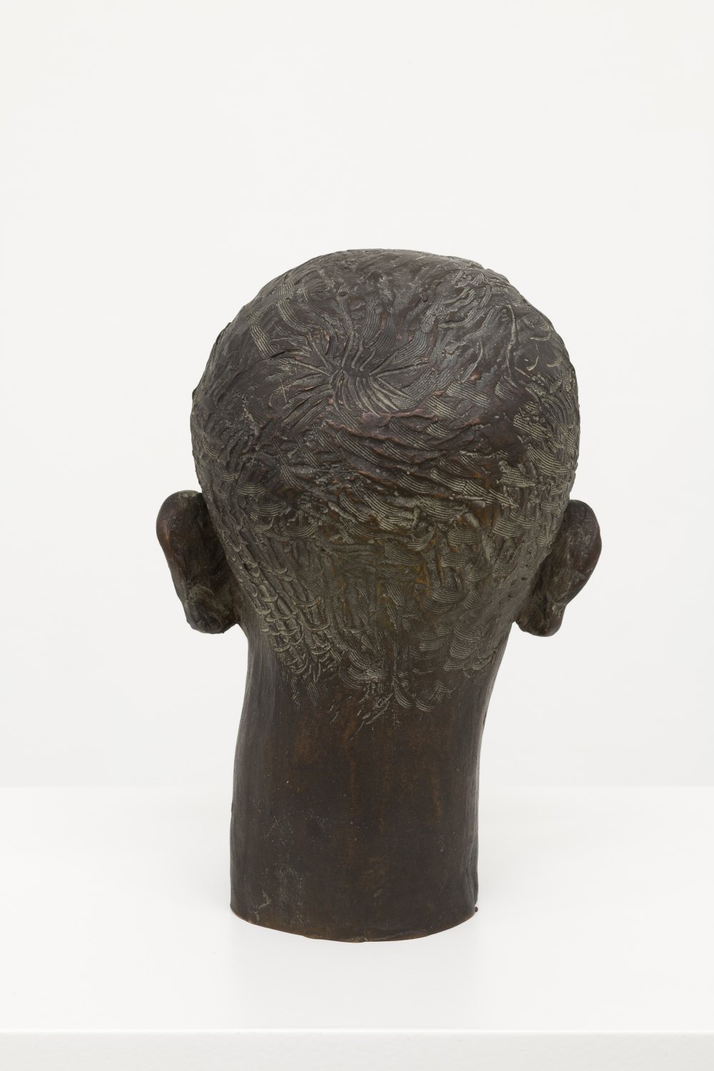 Small Alessandro with beard, 2025Bronze with patina19 x 13 x 13 cm