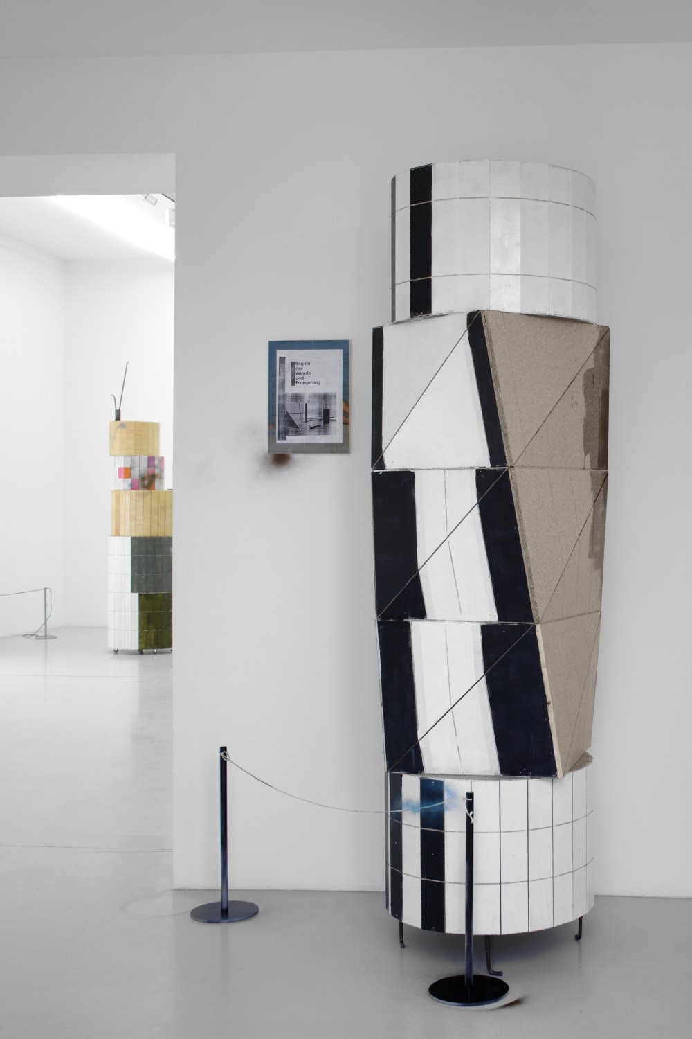 Installation view, Neue Arbeiten, Galerie Neu, Berlin, 2008