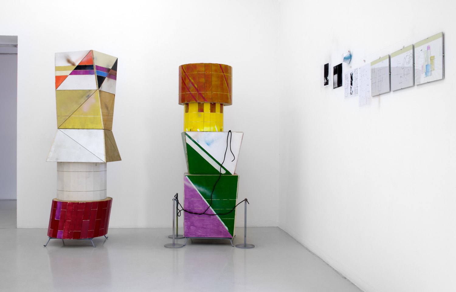Installation view,&nbsp;Neue Arbeiten, Galerie Neu, Berlin, 2008