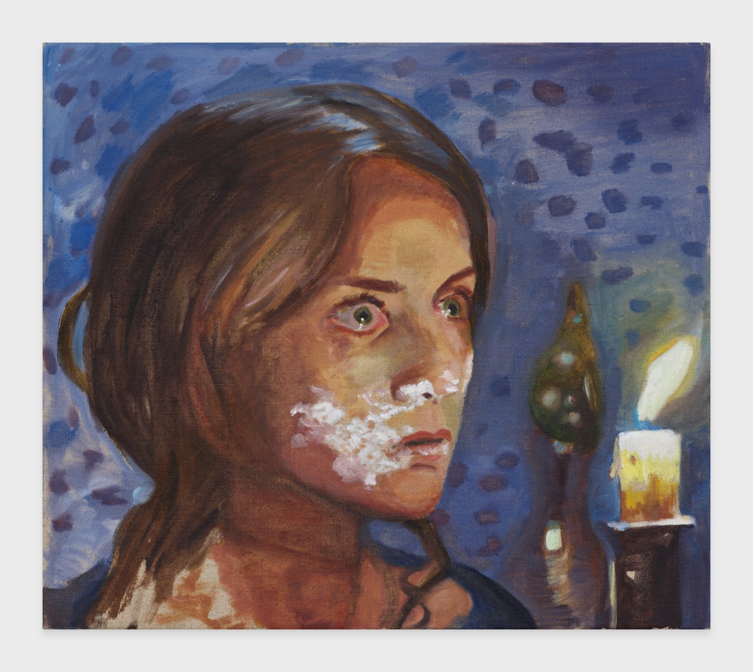 Jill Mulleady Madame Bovary, 2021 Oil on linen 41 x 46 cm 