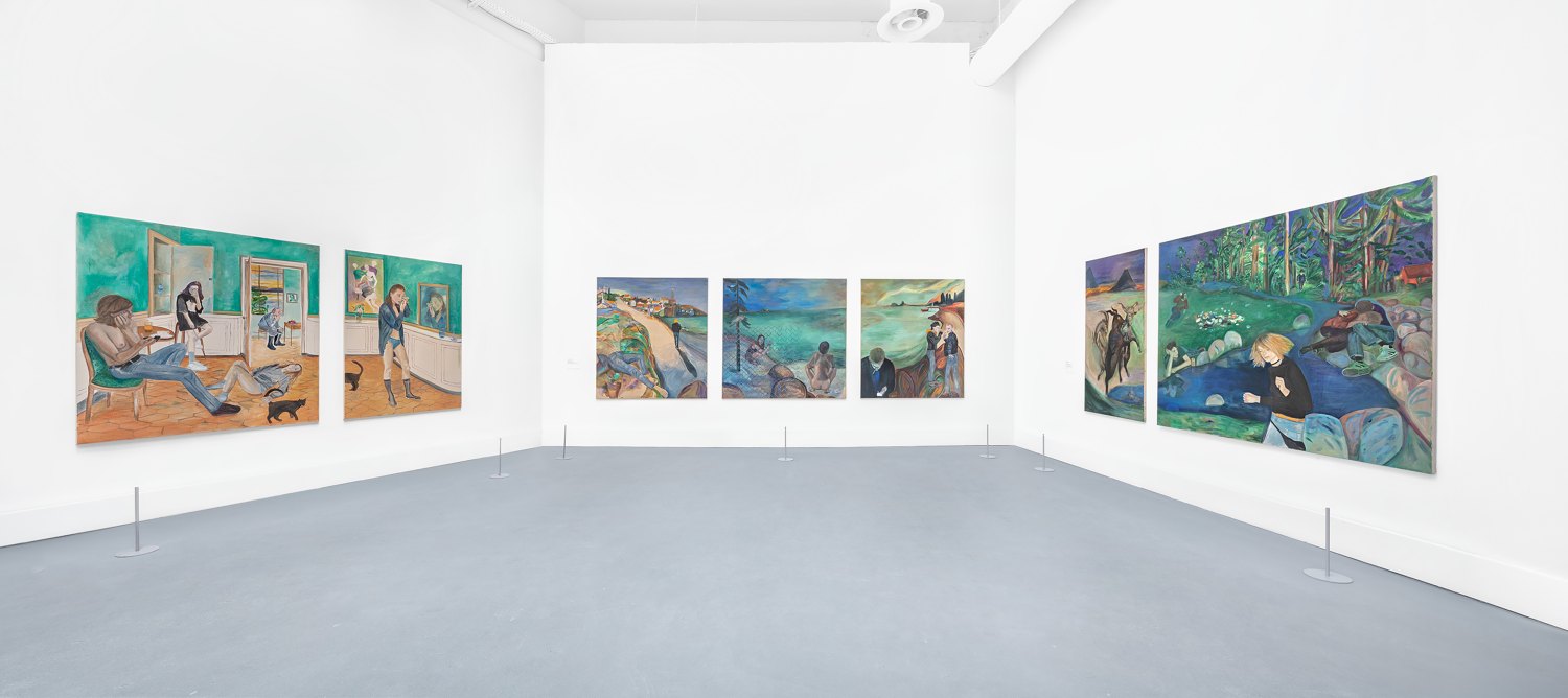 Jill Mulleady May You Live In Interesting Times (curated by Ralph Rugoff) Installation view,&nbsp;58th Venice Biennale, Venice, 2019