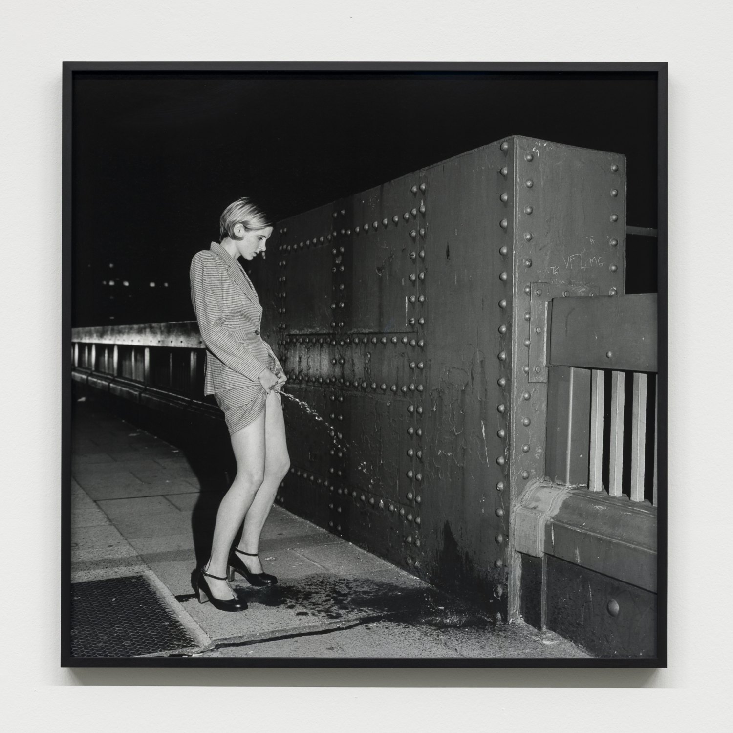 Sophy Rickett Vauxhall Bridge 2, 1995 Silver bromide print 81.5 x 81.5 x 3.5 cm