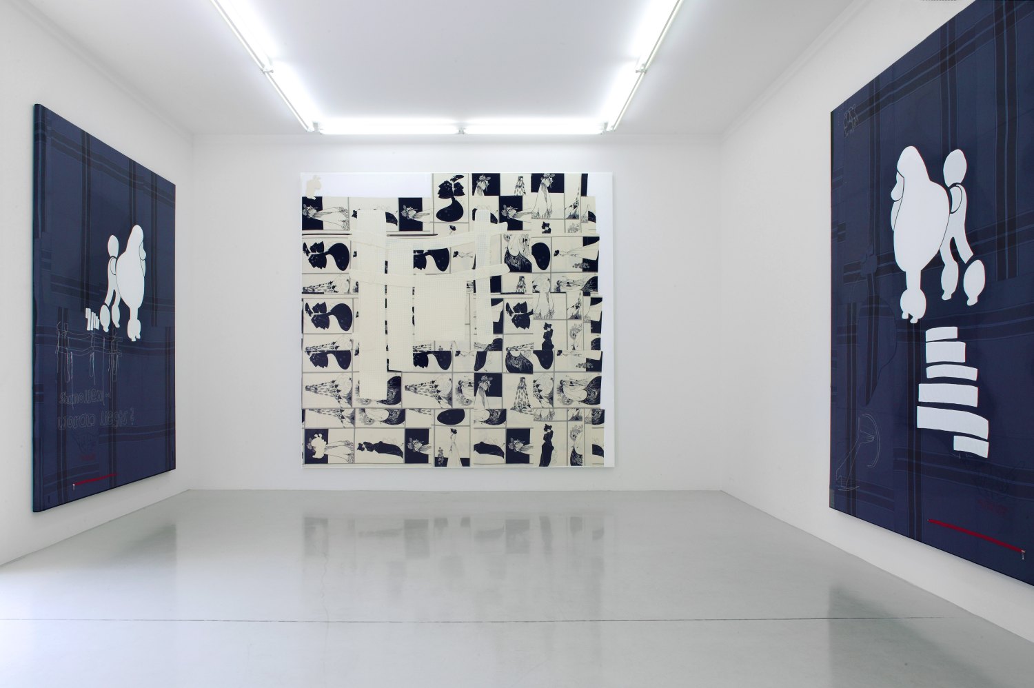 Cosima von BoninInstallation view, Galeire Neu, Berlin, DE, 2003