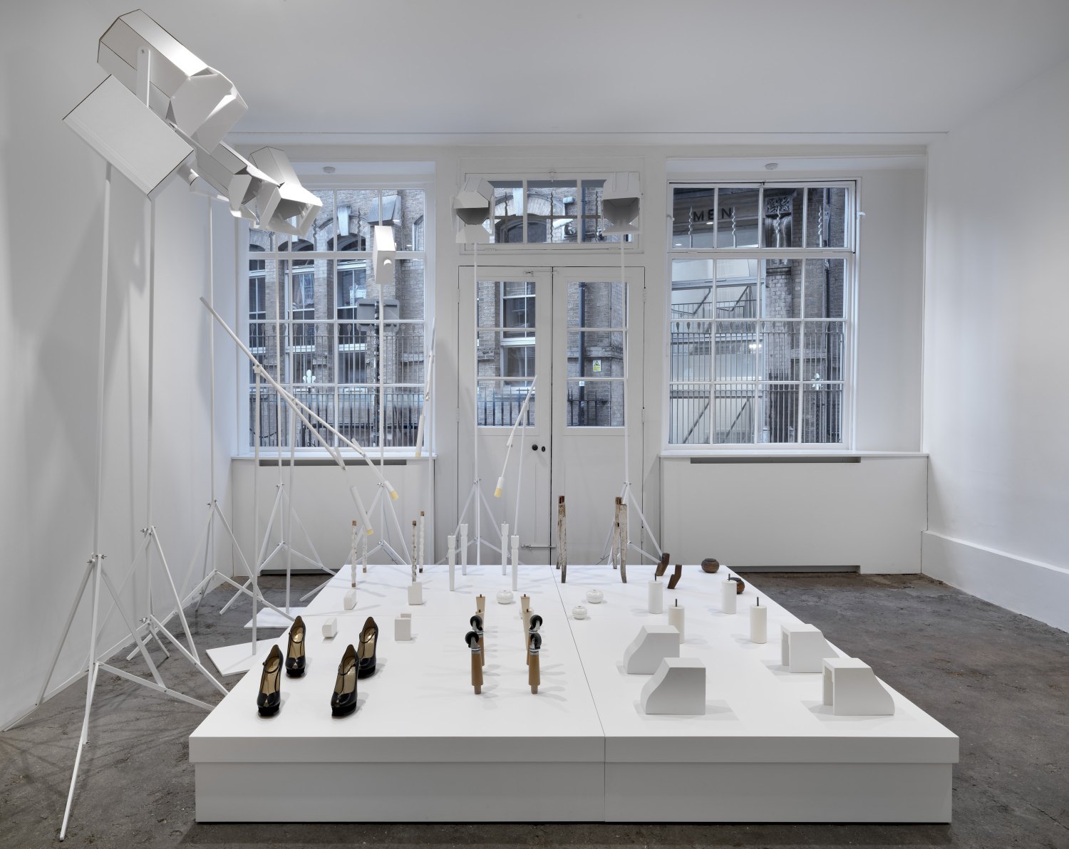 Cosima von BoninUpstairs DownstairsInstallation view, Raven Row, London, UK, 2025