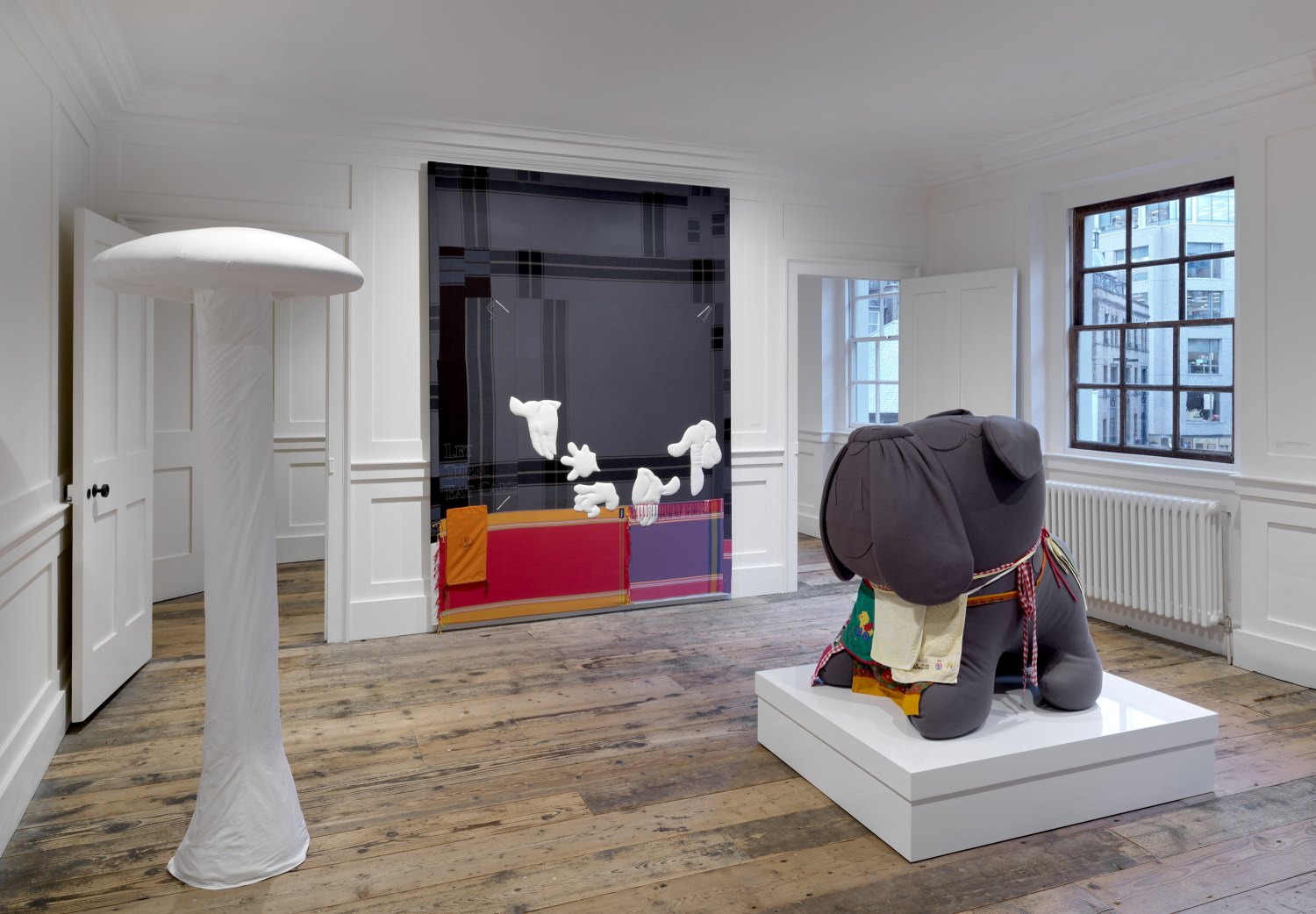 Cosima von BoninUpstairs DownstairsInstallation view, Raven Row, London, UK, 2025