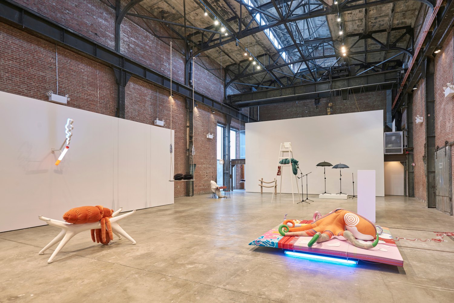 Cosima von BoninShonky The Aesthetics of AwkwardnessInstallation view, Sculpture Center, New York, 2017