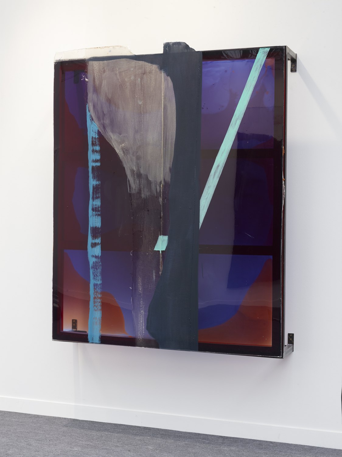 Alex Hubbard Beta Uprising, 2015 Urethane, fiberglass, polyester, resin enamel, 189.9 × 153.7 × 31.8 cm   