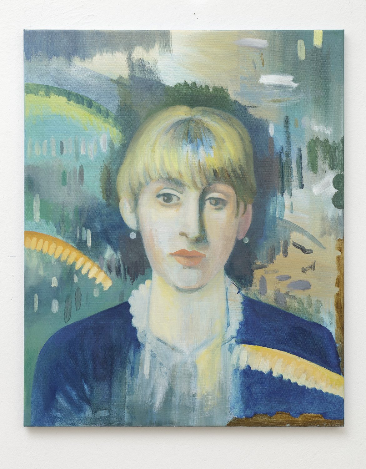 Birgit Megerle Sortie du Tente, 2013 Oil on canvas, 72 × 63 cm 