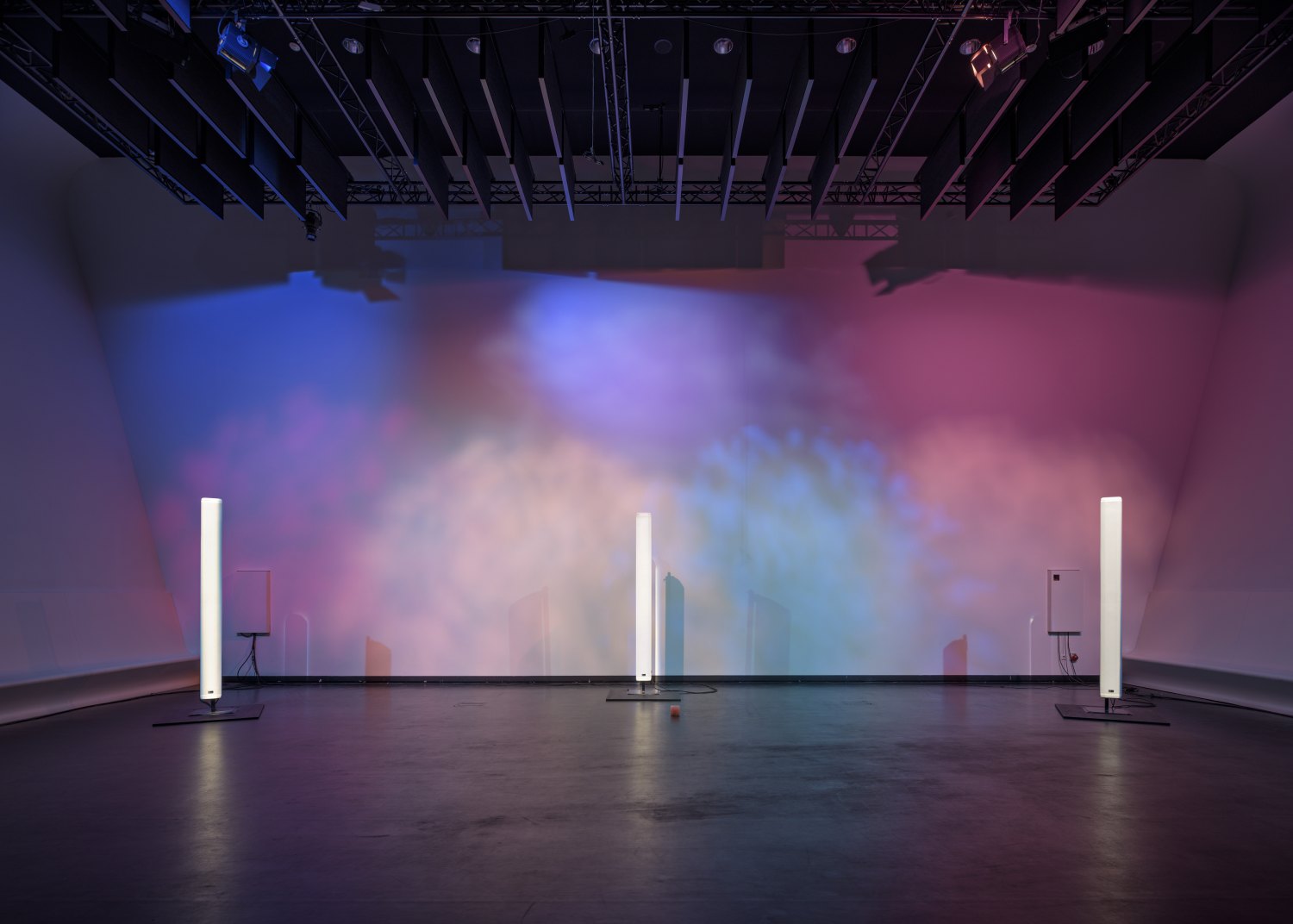 Florian Hecker, A Script for Machine Synthesis Installation view, Stedelijk Museum, Amsterdam 2015