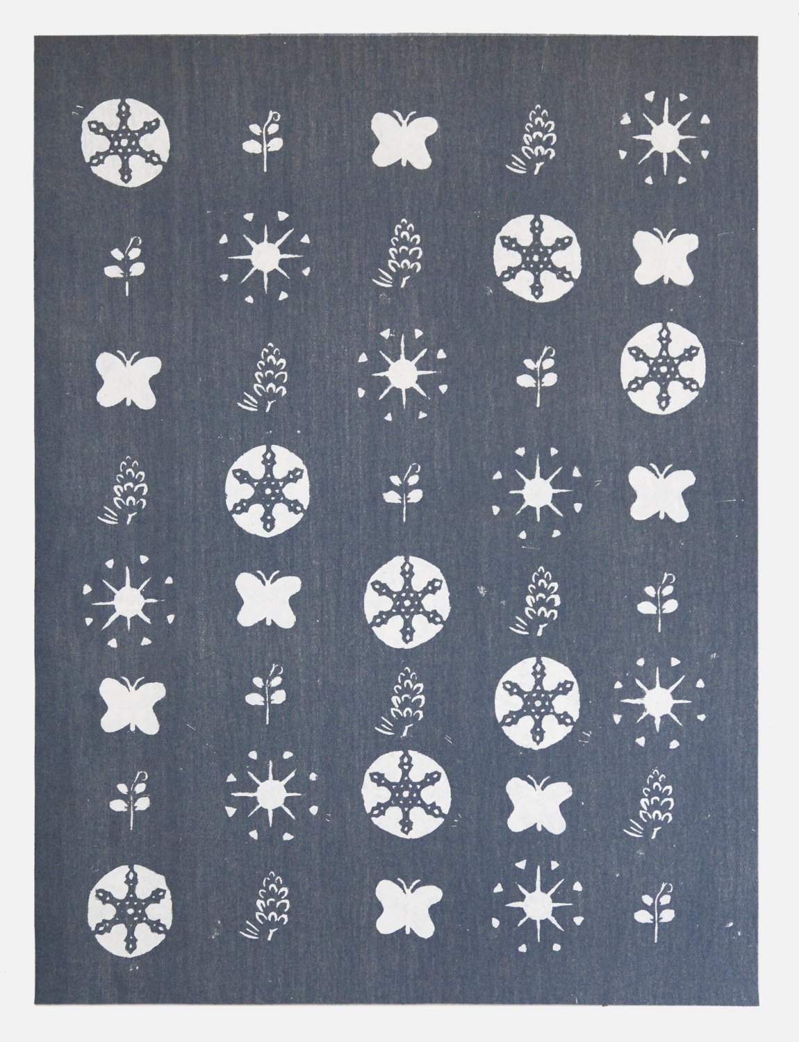 Gedi Sibony   Ceaseless Episodes of Blossom IV, 2013 Carpet, primer,  249 × 187 cm 