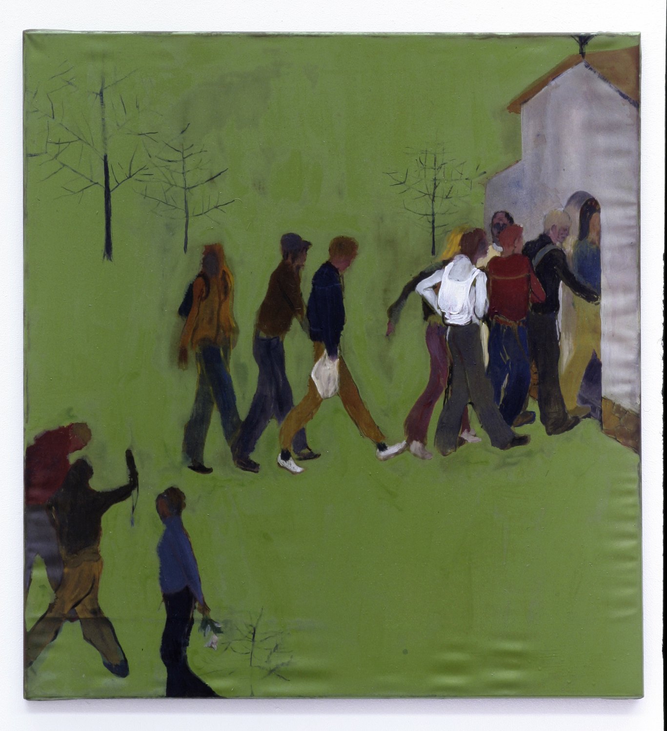 Kai Althoff Untitled, 2004 Oil on canvas, 70 × 64.5 cm