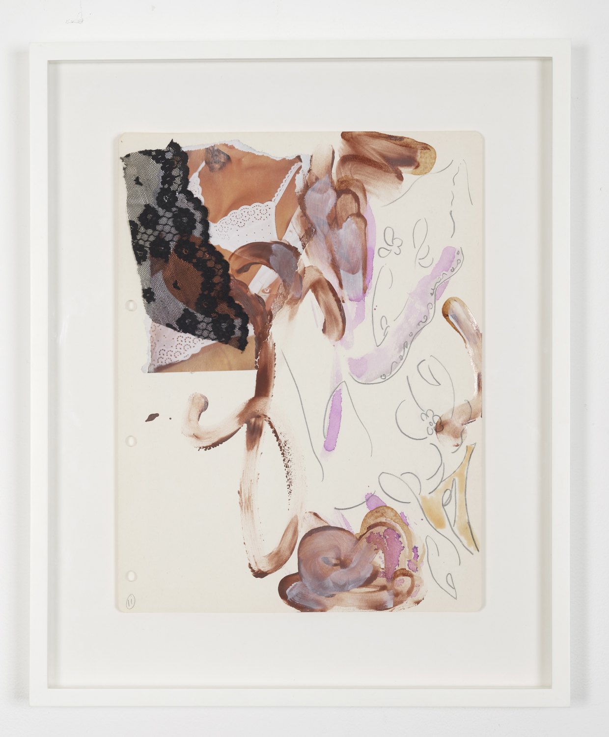 Marc Camille Chaimowicz From Suite One..., 1995 Pencil, ink, and gouache on paper, 60 × 47 cm