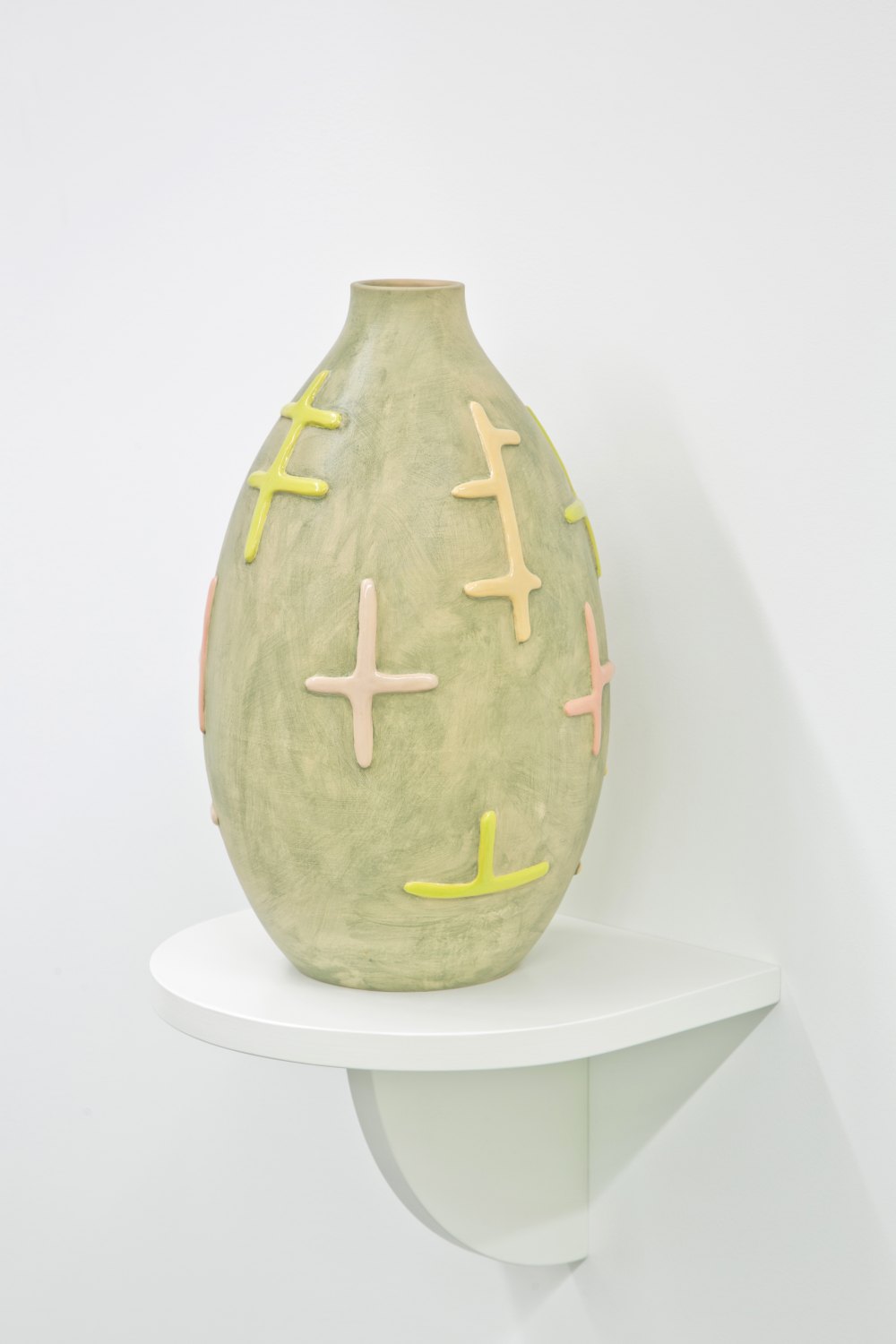 Marc Camille Chaimowicz Plum vase, 2014 Glazed ceramic, 43 cm × ∅ 22 cm