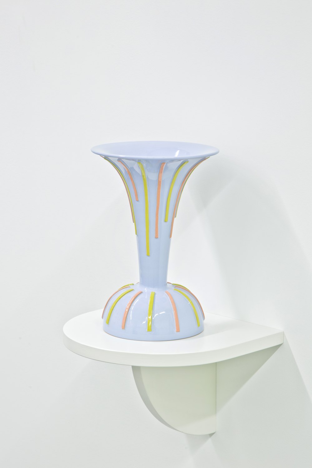 Marc Camille Chaimowicz Tulip vase, 2014 Glazed ceramic, 33 cm × ∅ 21 cm