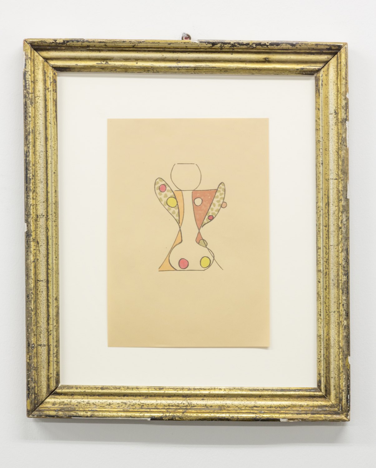 Marc Camille Chaimowicz Untitled, 2014 Mixed media on paper, 29.7 × 21 cm