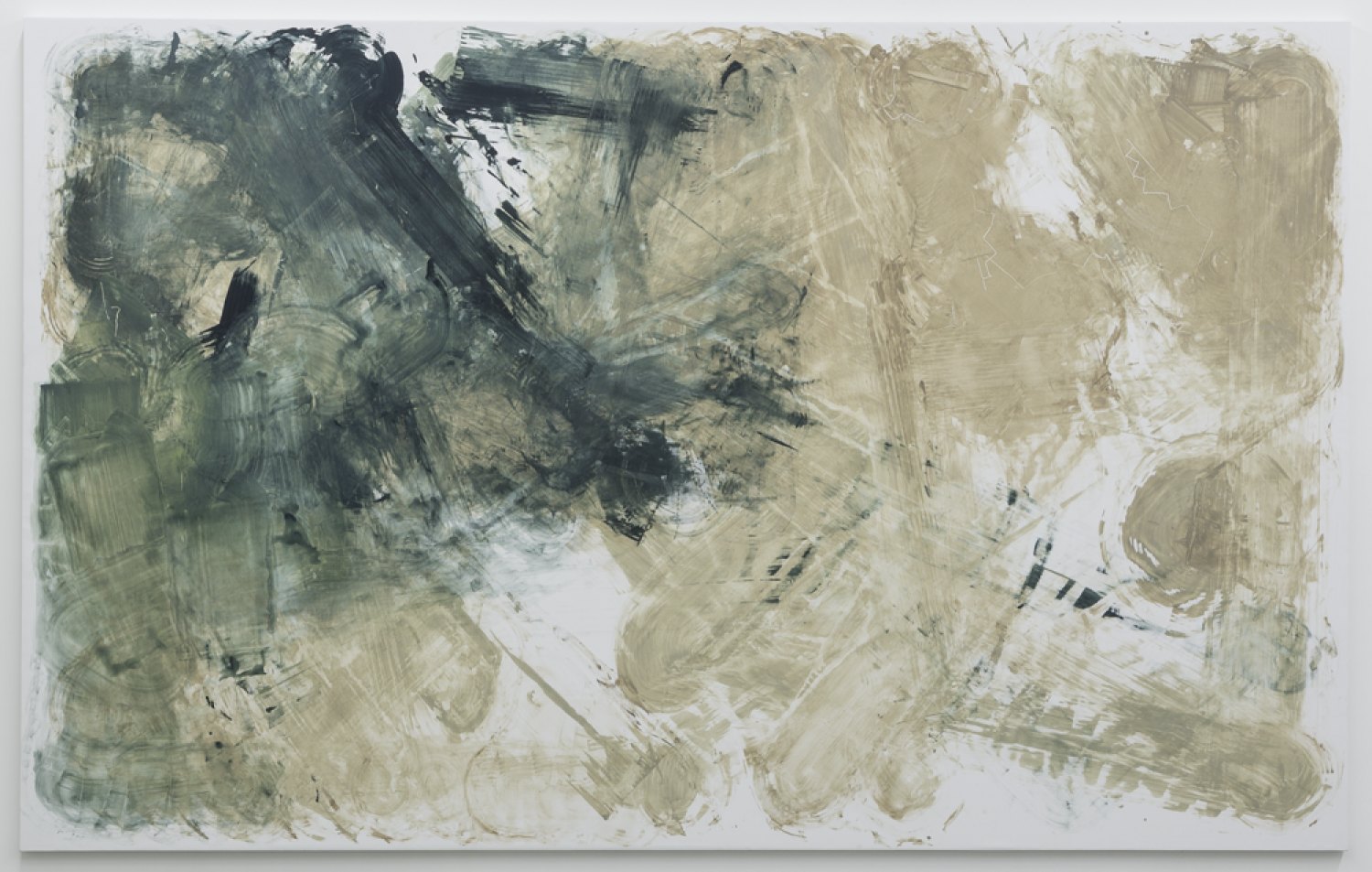 Reena Spaulings Bohemian Groove I, 2015 Farrow & Ball´s Estate Emulsions on canvas, 250 × 400 × 5 cm