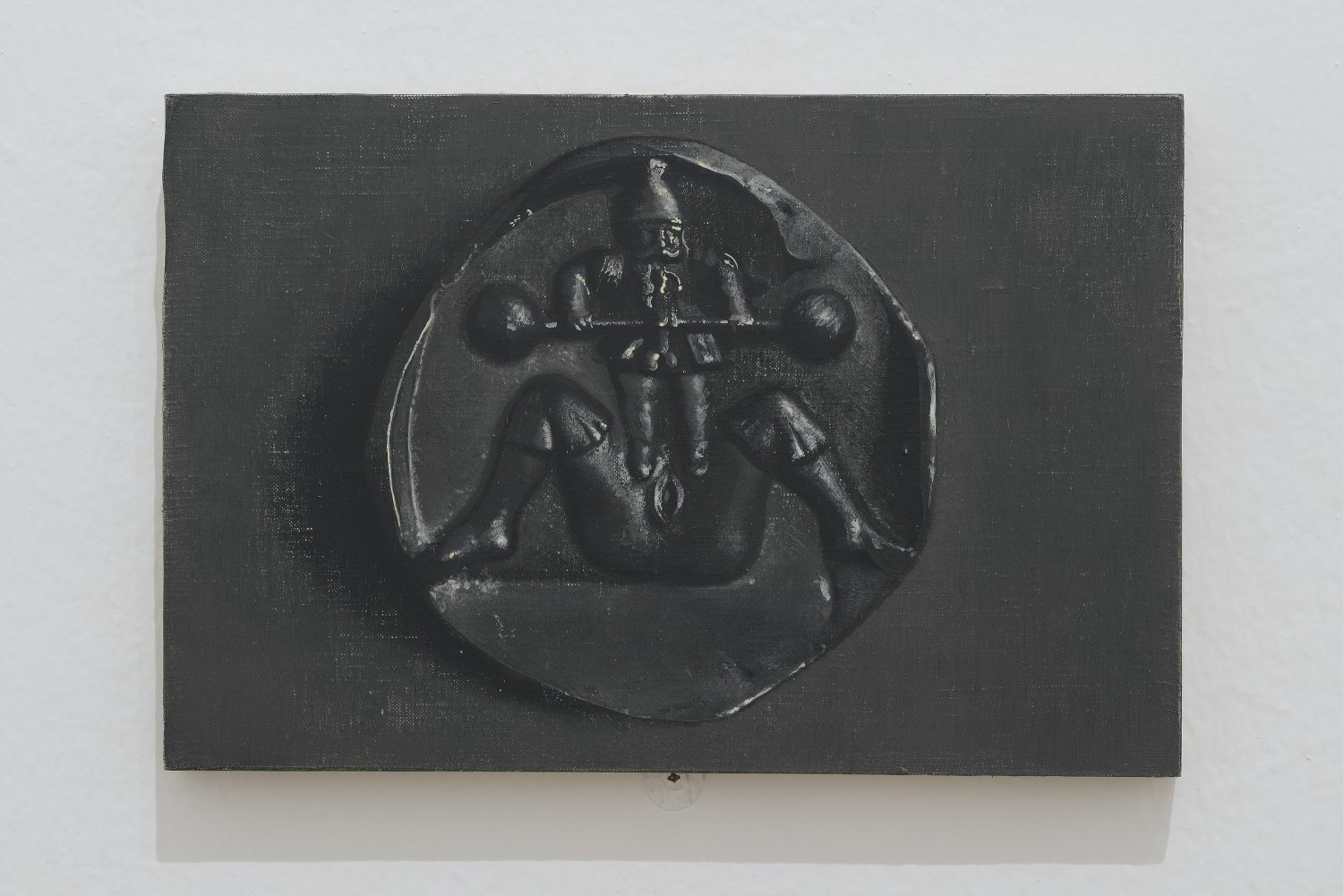 Victor Man Untitled, 2013 Oil on linen mounted on wood, 18 × 27 cm